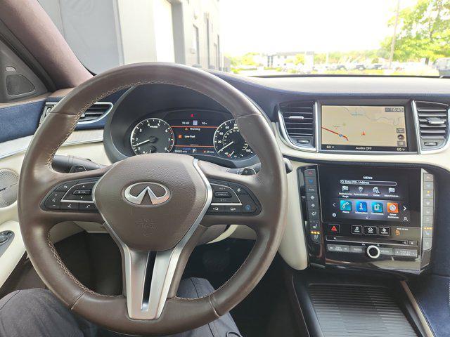 used 2021 INFINITI QX50 car, priced at $27,672