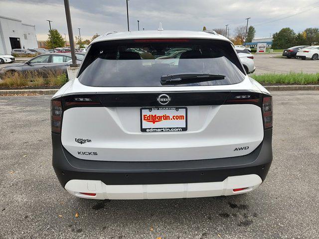 new 2025 Nissan Kicks car, priced at $27,972