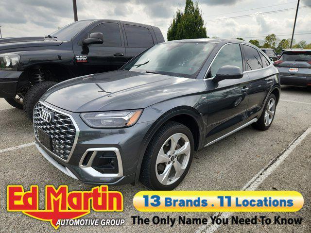 used 2021 Audi Q5 car, priced at $27,098