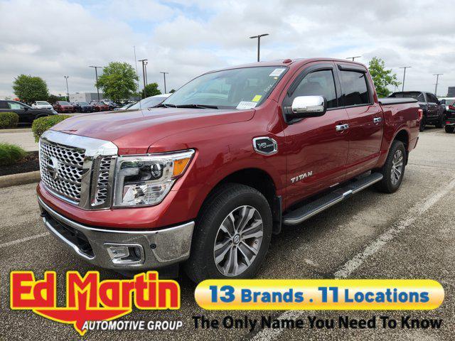 used 2017 Nissan Titan car, priced at $26,696