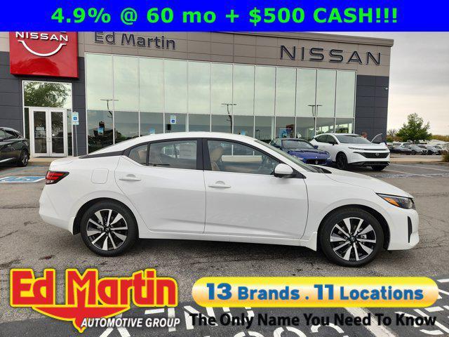 new 2025 Nissan Sentra car, priced at $25,348