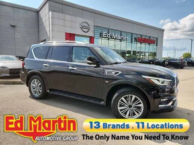 used 2019 INFINITI QX80 car, priced at $23,499