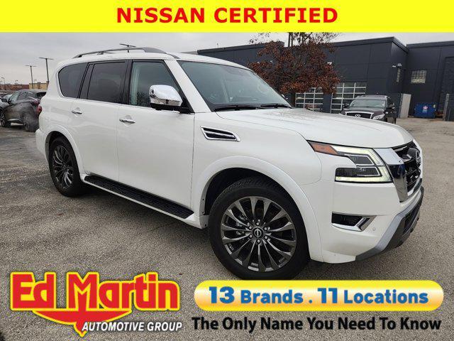 used 2023 Nissan Armada car, priced at $48,994