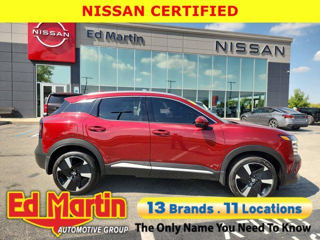 used 2025 Nissan Kicks car, priced at $24,190