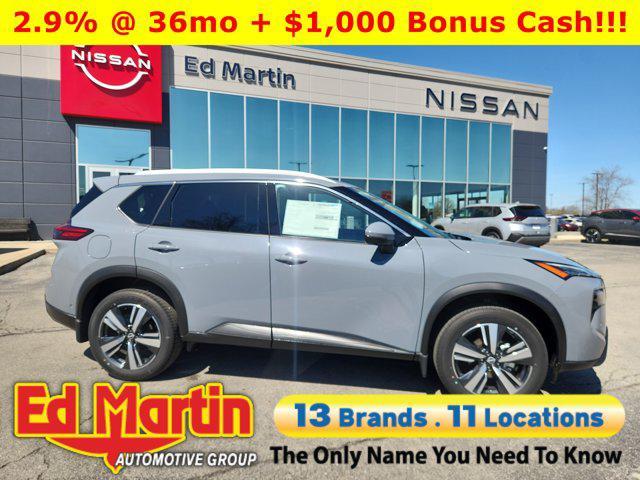 new 2025 Nissan Rogue car, priced at $36,884
