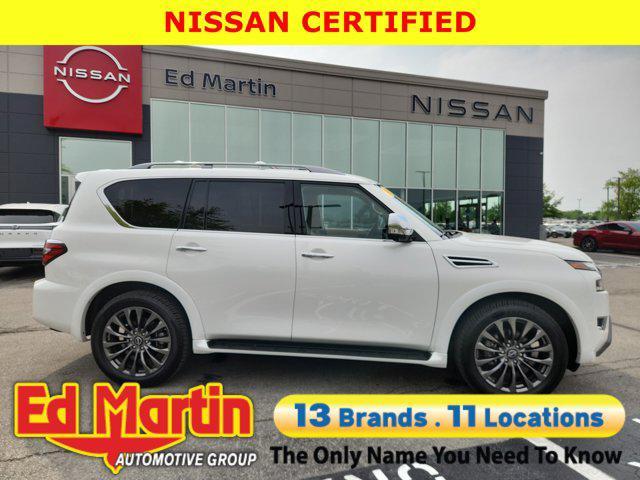 used 2024 Nissan Armada car, priced at $56,794