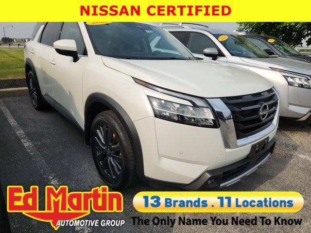 used 2022 Nissan Pathfinder car, priced at $32,591