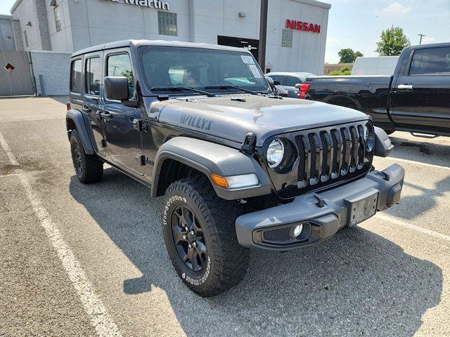 used 2021 Jeep Wrangler Unlimited car, priced at $33,998