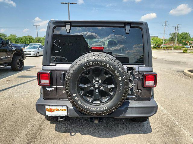 used 2021 Jeep Wrangler Unlimited car, priced at $33,998