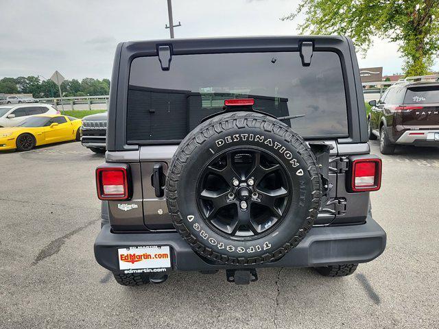 used 2021 Jeep Wrangler Unlimited car, priced at $28,797