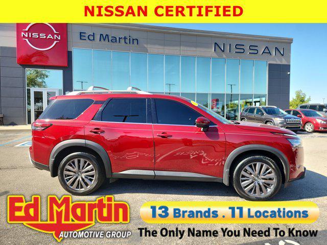 used 2023 Nissan Pathfinder car, priced at $31,993