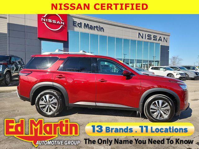 used 2023 Nissan Pathfinder car, priced at $31,080