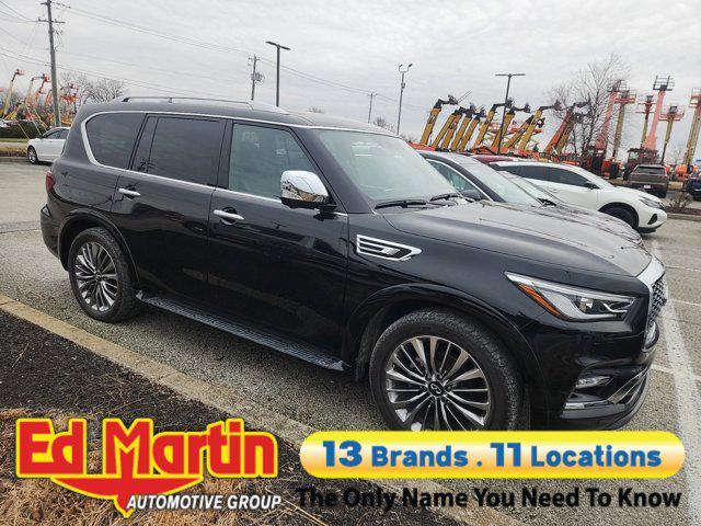 used 2021 INFINITI QX80 car, priced at $42,544