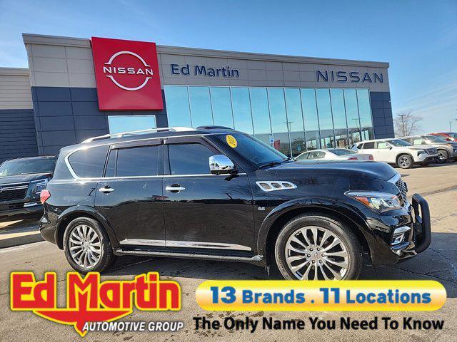 used 2017 INFINITI QX80 car, priced at $24,044