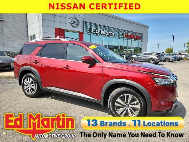 used 2023 Nissan Pathfinder car, priced at $34,406