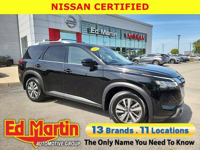 used 2023 Nissan Pathfinder car, priced at $34,352