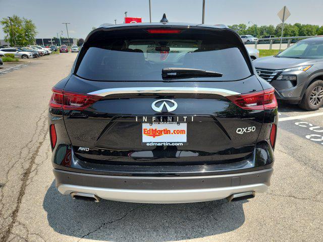 used 2022 INFINITI QX50 car, priced at $26,644