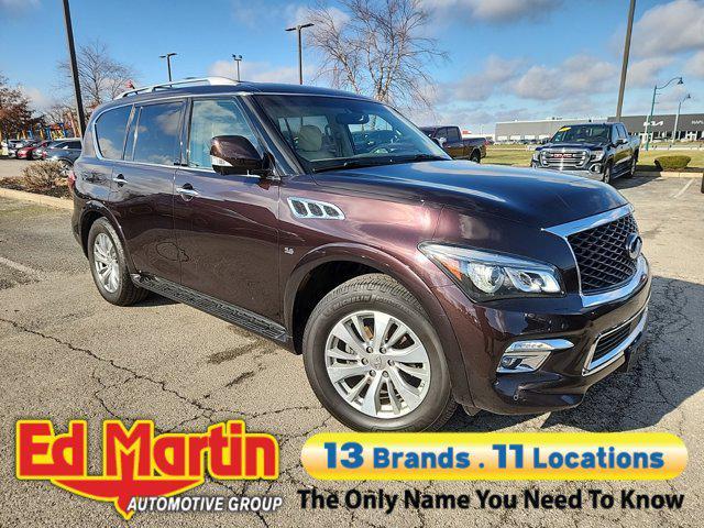 used 2016 INFINITI QX80 car, priced at $17,445