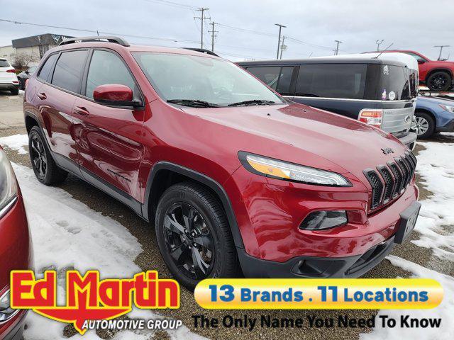 used 2017 Jeep Cherokee car, priced at $14,555