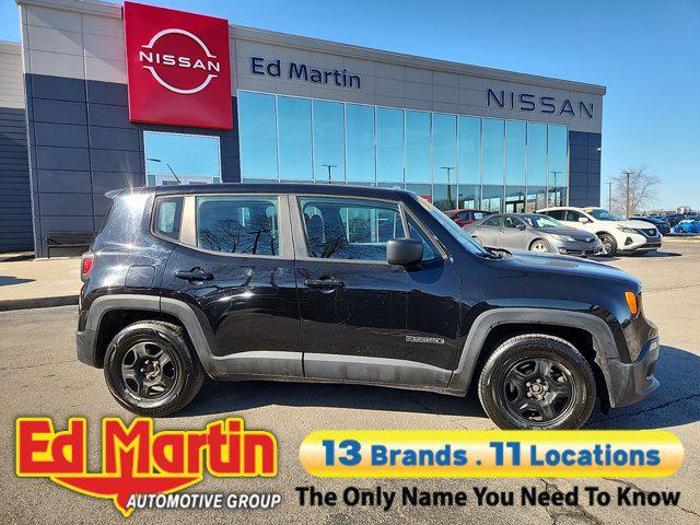 used 2017 Jeep Renegade car, priced at $10,472