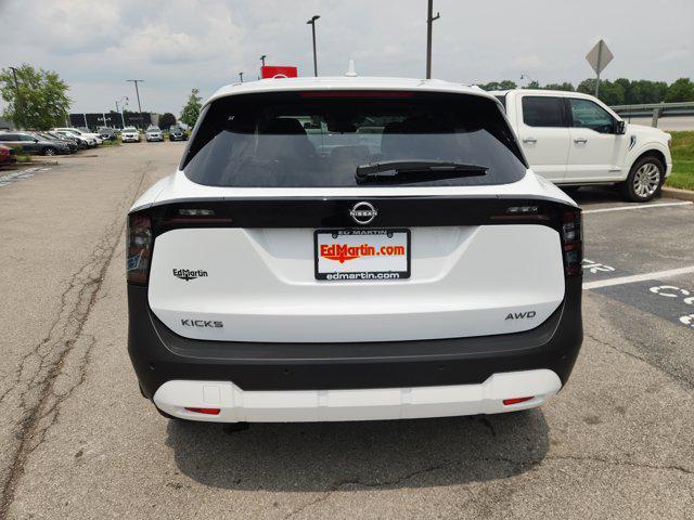 new 2025 Nissan Kicks car, priced at $25,643