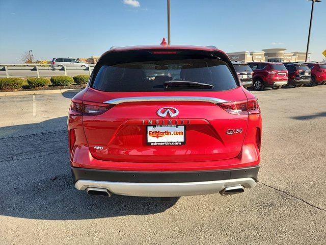 used 2021 INFINITI QX50 car, priced at $28,022