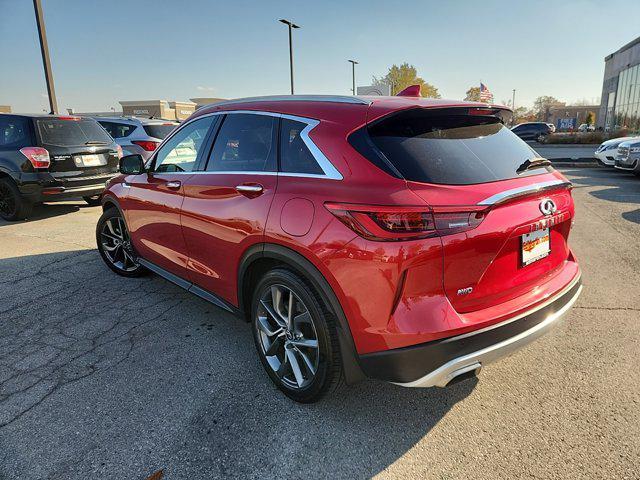 used 2021 INFINITI QX50 car, priced at $28,022