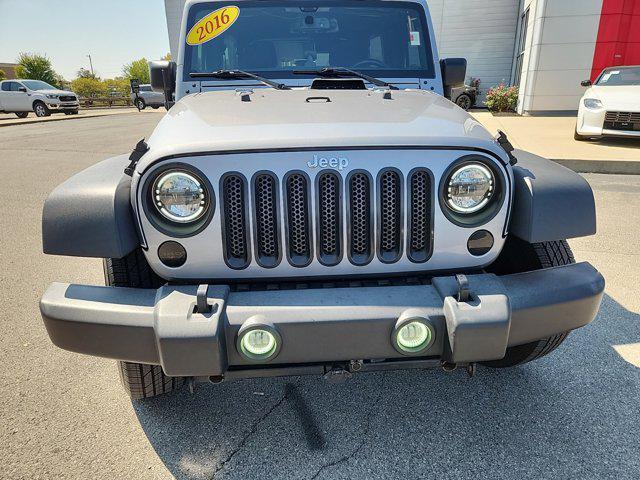 used 2016 Jeep Wrangler Unlimited car, priced at $18,653