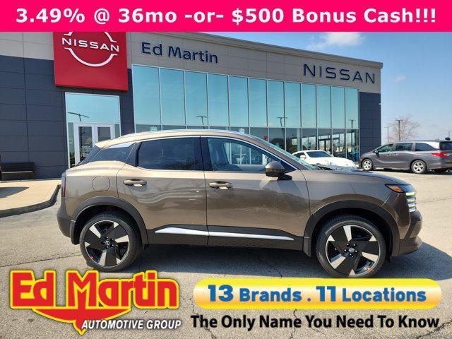 new 2025 Nissan Kicks car, priced at $26,690