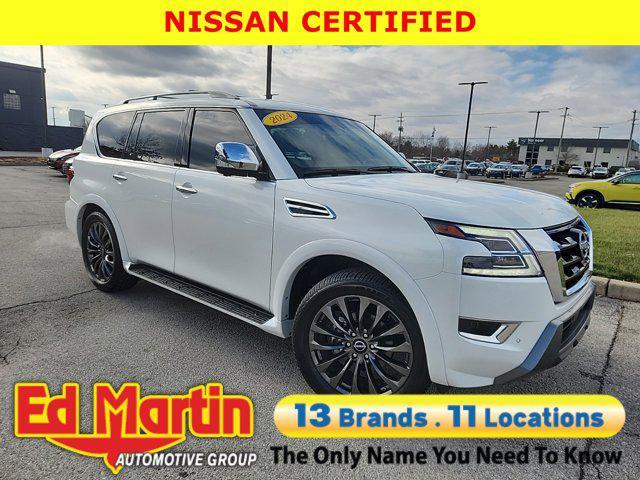 used 2024 Nissan Armada car, priced at $51,211