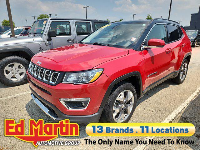used 2019 Jeep Compass car, priced at $13,519