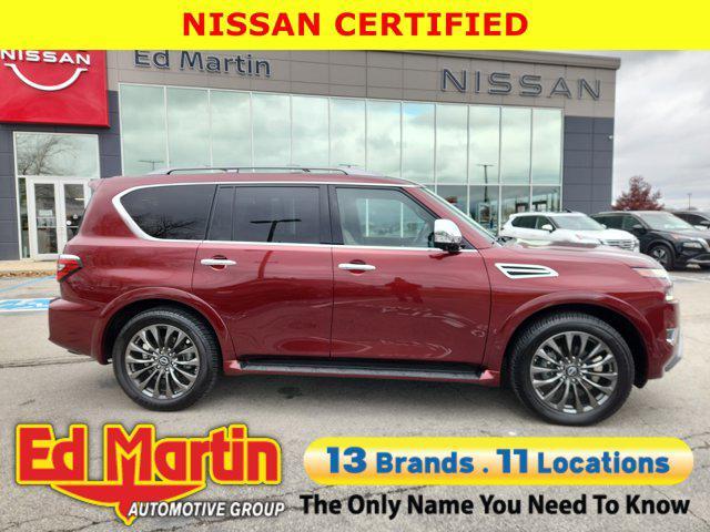 used 2024 Nissan Armada car, priced at $49,929