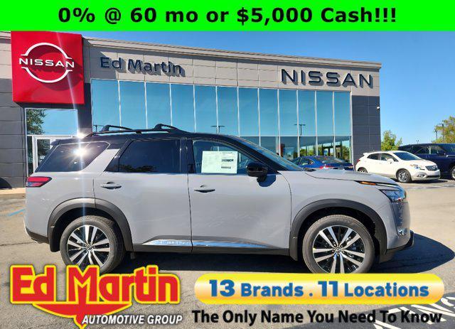 new 2025 Nissan Pathfinder car, priced at $46,541