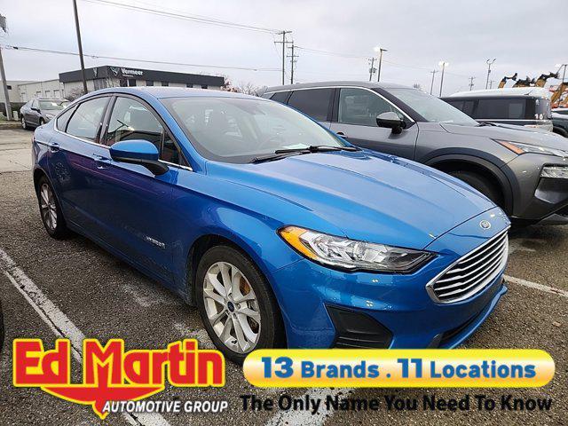 used 2019 Ford Fusion Hybrid car, priced at $13,931