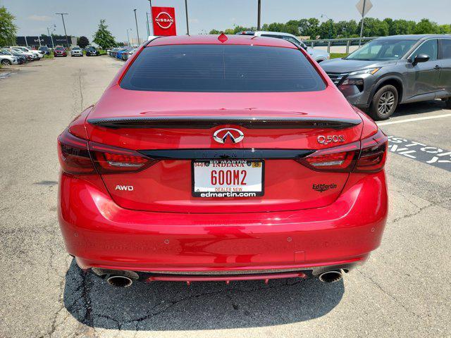 used 2023 INFINITI Q50 car, priced at $39,137