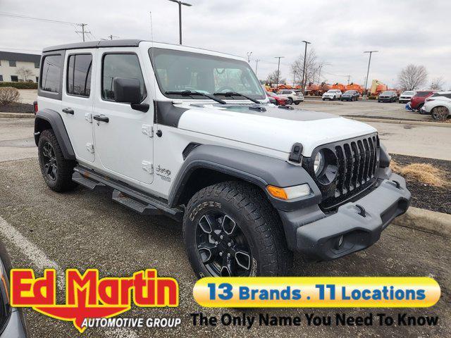 used 2018 Jeep Wrangler Unlimited car, priced at $19,230