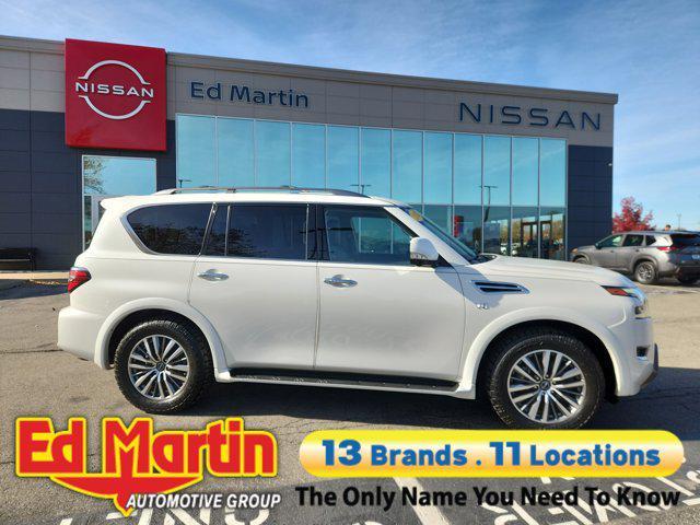 used 2022 Nissan Armada car, priced at $28,289