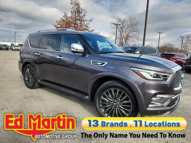 used 2023 INFINITI QX80 car, priced at $56,426