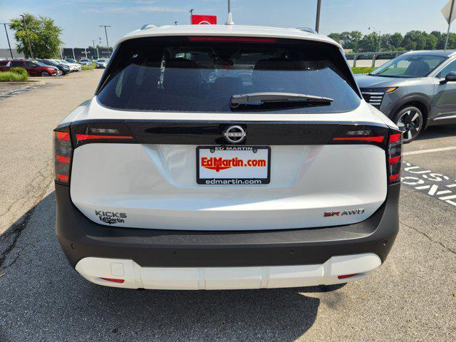 new 2025 Nissan Kicks car, priced at $30,154