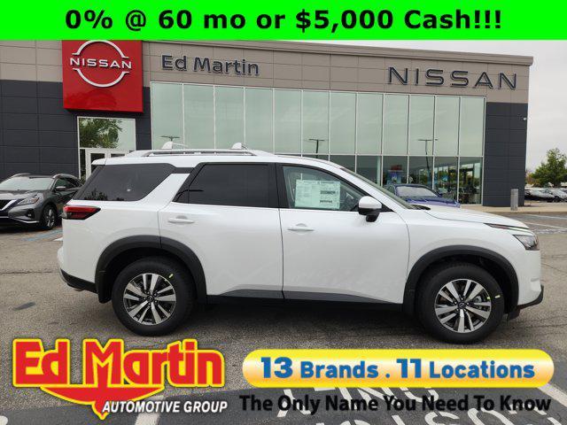 new 2025 Nissan Pathfinder car, priced at $38,828