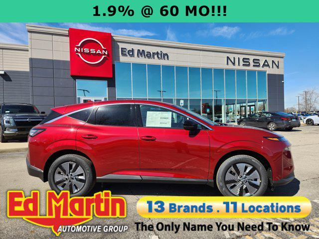 new 2025 Nissan Murano car, priced at $45,622