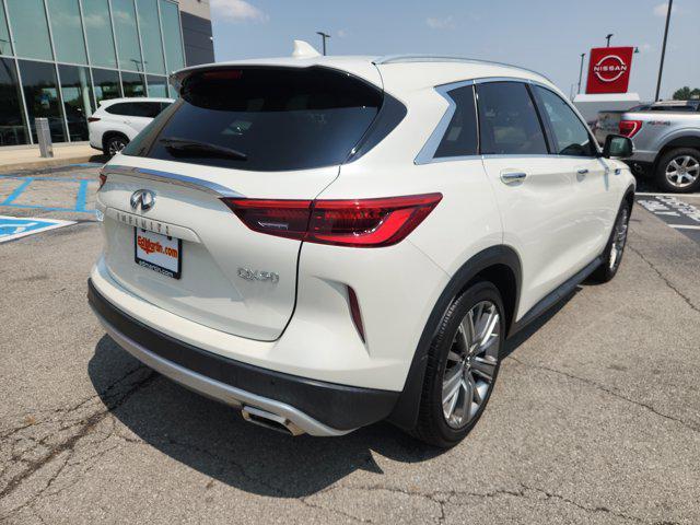 used 2022 INFINITI QX50 car, priced at $32,223