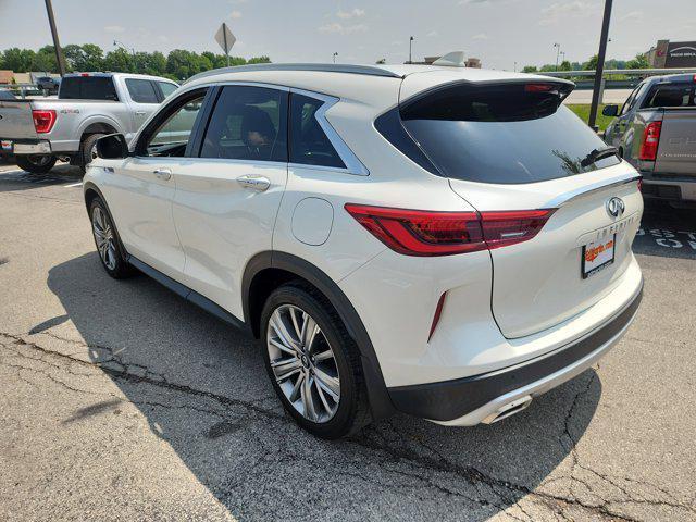 used 2022 INFINITI QX50 car, priced at $32,223