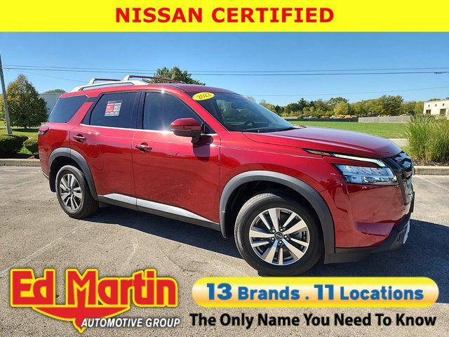 used 2023 Nissan Pathfinder car, priced at $35,255