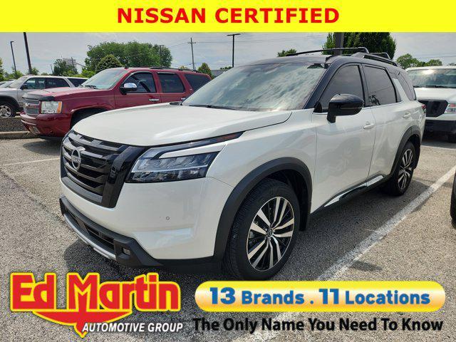 used 2024 Nissan Pathfinder car, priced at $41,414