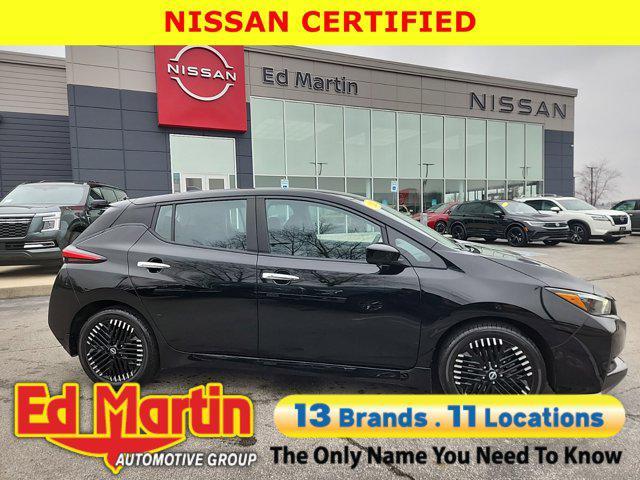 used 2023 Nissan Leaf car, priced at $17,991