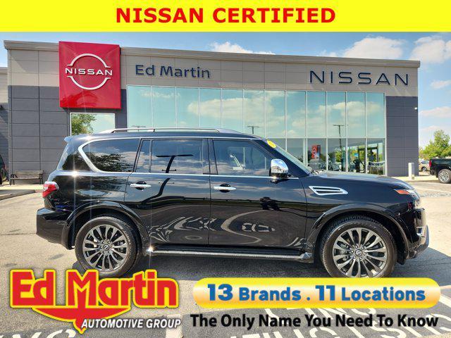 used 2024 Nissan Armada car, priced at $48,877