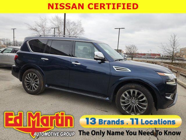 used 2024 Nissan Armada car, priced at $52,525