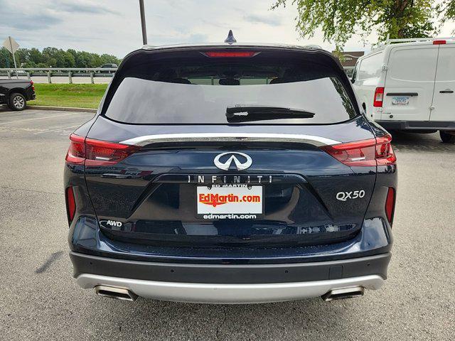 used 2021 INFINITI QX50 car, priced at $24,589