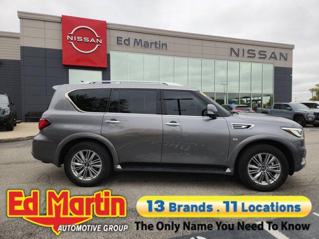 used 2018 INFINITI QX80 car, priced at $21,079